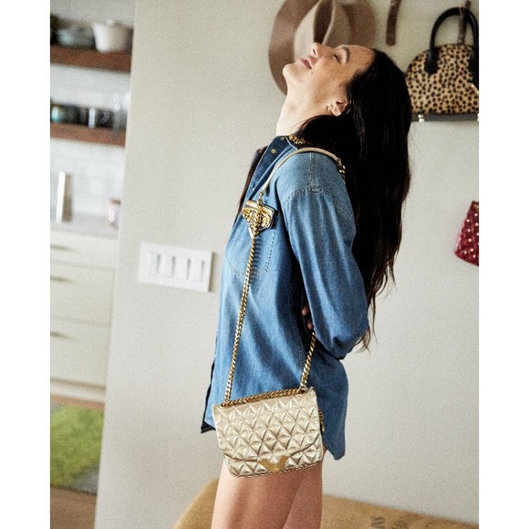 NWT The Kooples Embroidered Denim Shirt - Picture 3 of 8